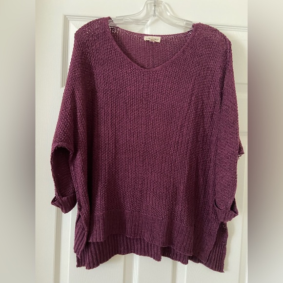 Mauve pink oversized sweater - Picture 1 of 3
